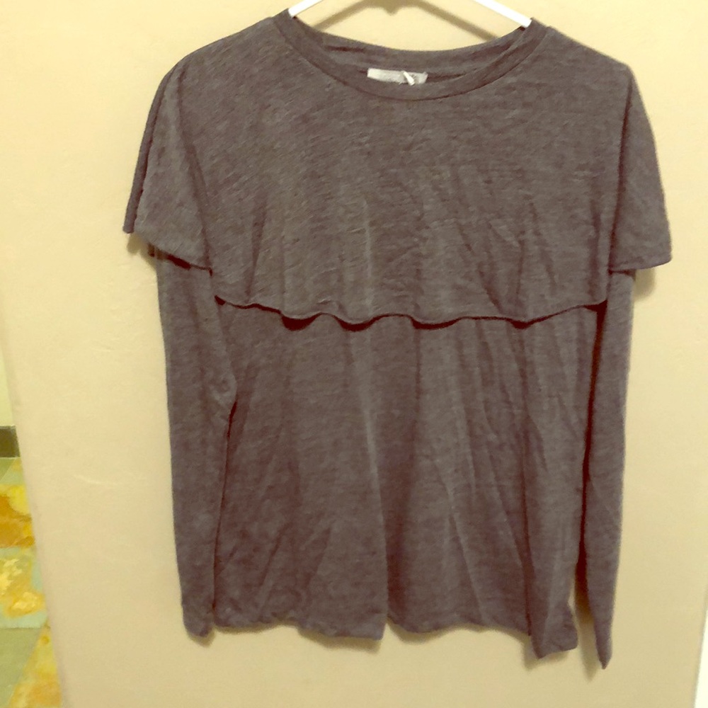 Long sleeve dark grey